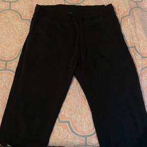 Black sweatpants